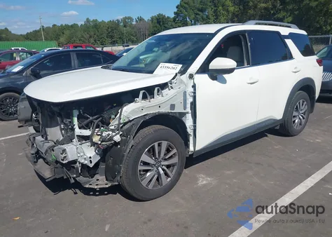 2022 Nissan Pathfinder Sl 4Wd from USA, damaged, VIN 5N1DR3CC1NC269012